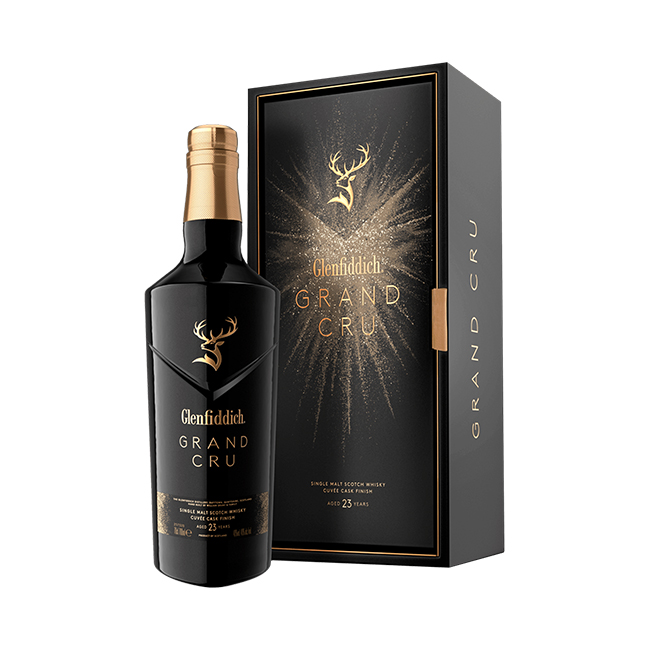 Whisky Glenfiddich 23 Años Grand Cru Single Malt 750cc| La Fusión Perfecta de Lujo y Artesanía Escocesa